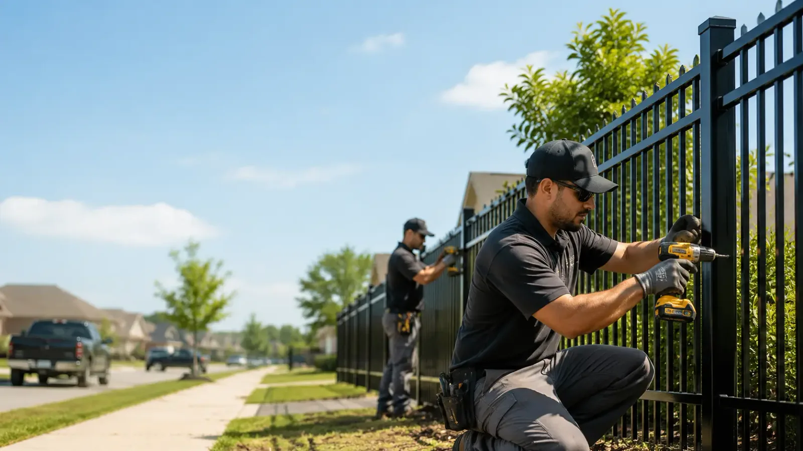 Metal Fence Installation in East Bernard, TX